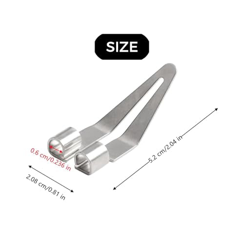 6 PCS Plastic Welding Tips and Scraper Set, 2-in-1 Smoothing Tip Heads for Plastic Welder Gun, Car Bumper Repair Kit, Dual Copper Tubes Hot Stapler Accessories