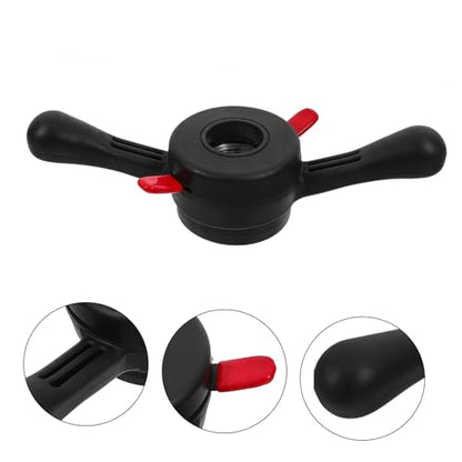 Amosfun Wheel Balancer Quick Release Wing Nut Tool for Tire Balancing Durable Construction Compatible with Tires Portable Design for Easy Use Efficient Locking Mechanism