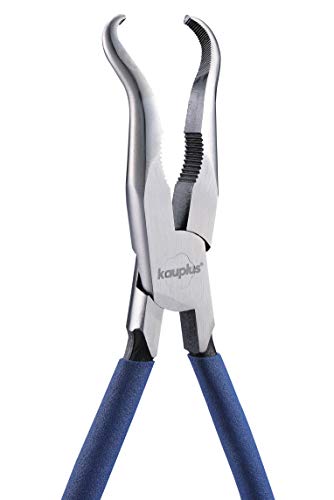 8-inch Hose Grip Pliers 8" Offset Spark Plug Boot Removal Pliers, Hose Ring Plers - 2/5-inch diameter