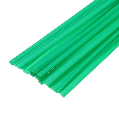 MECCANIXITY 20pcs 13 Inch Plastic Welding Rods PE Welding Strips Welder Rods for Plastic Welder,Car Bumper, Kayak Repair, Green - color: Green, size: 13 Inch