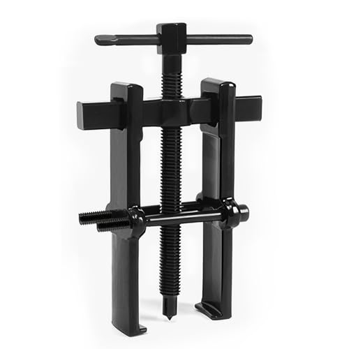 Beam 2 Jaw Puller 3.25" Bearing Gear Pullers, 220mm T-Shaped Screw | High Carbon Steel Pullers, Adjuestable Pulley Removal Tool for Bearings/Flywheels/Pulleys Remove - size: 2Jaw 3.25In 130×220MM