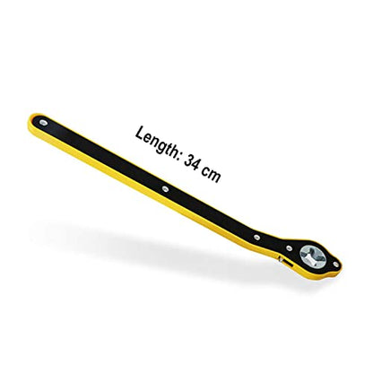Auto Jack Ratchet Wrench of Labor-Saving Desigh, Car Jack and Lug Wrench, Handle Scissor Jack, Garage Tire Wheel Lug Wrench, for Motorcycle, Car, SUV and Other Vehicles.