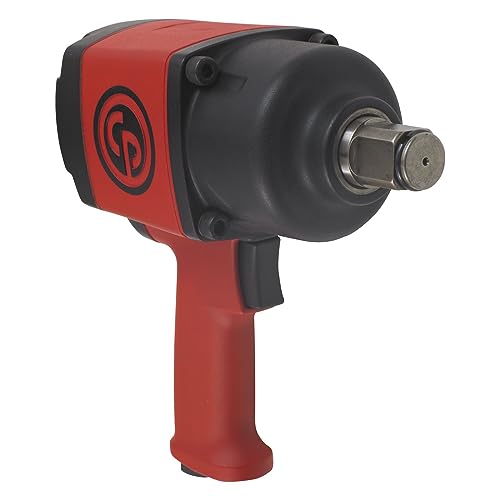 Chicago Pneumatic CP7773 1 Inch Air Impact Wrench, Red, Metal - size: 1-Inch Drive Size, style: Standard Anvil w/ Pistol Handle