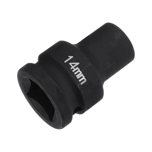HARFINGTON 6-Point Impact Socket 3/4" Drive 14mm Metric 40Cr Alloy Steel Spindle Axle Nut Impact Socket - size: 14mm
