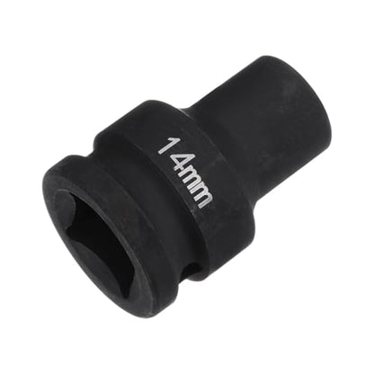 HARFINGTON 6-Point Impact Socket 3/4" Drive 14mm Metric 40Cr Alloy Steel Spindle Axle Nut Impact Socket - size: 14mm