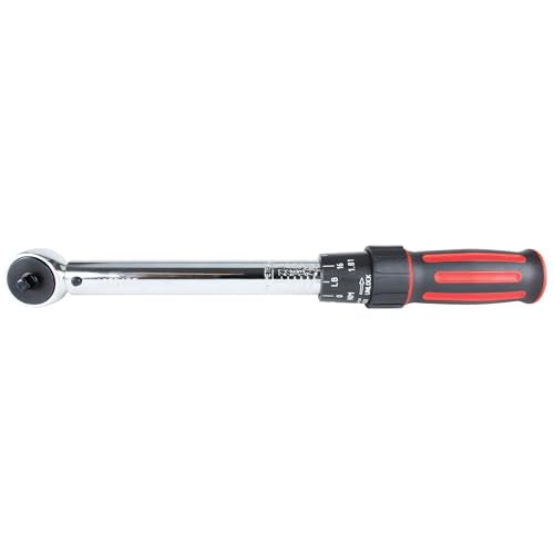 Performance Tool M196 1/4-Inch Drive Torque Wrench 250 inch/lb. - Dual Scale, Audible Click, Precision Ratchet - style: 1/4" Dr. Click Style (30-250 in/lbs)