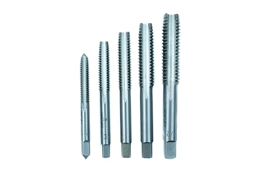 Century Drill & Tool 98922 Fractional Tap & Die Set, 12 Piece | 12 Piece Fractional Tap & Die Set is, consistently formed threads to ensure, exact fits - size: 12 Piece