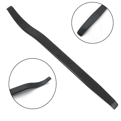 15inch Curved Tire Iron Motorcycle Tire Spoon Level Changing Tools Tire Removal Tool Kit for Dirt Bike ATV Lawn Mower Tractor Bicycle - color: black