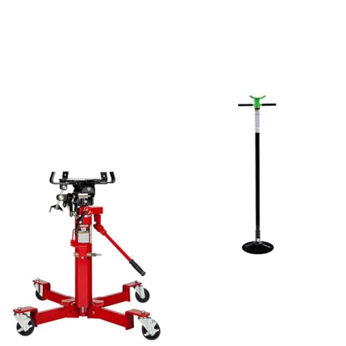 Sunex 7796 1000-Pound Air and Hydraulic Telescopic Transmission Jack & Arcan Underhoist Support Stand