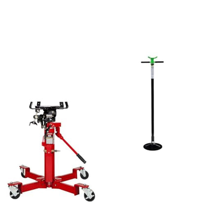 Sunex 7796 1000-Pound Air and Hydraulic Telescopic Transmission Jack & Arcan Underhoist Support Stand