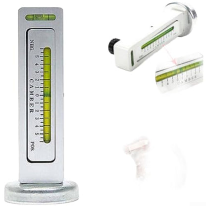 Car Wheel Alignment Magnetic Level Gauge for Camber and Caster Adjustment Plastic Construction 3x2x12.4 cm