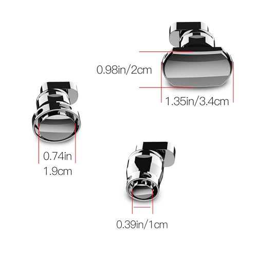 WOYO 3pcs PDR Tabs for Slide Hammer Cold Glue Auto Hail Dent Repair Tools, Stainless Steel Tabs Accessory for Auto Body Repair Tool Glue Puller Sets, Car Dent Removal PDR Kits