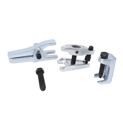 Drfeify Ball Joint Separator Set Steel Ball Joint Puller Removal Tool Kit 3 Piece Adjustable 20mm to 50mm Opening for Front Suspension Tie Rod and Steering Arm Service