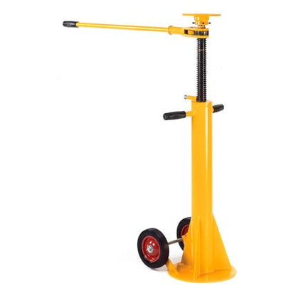 GLOBAL INDUSTRIAL 100,000 Lb. Static Capacity Standard Duty Trailer Stabilizing Jack Stand | Stabilizing Jack Stand, 40,000 lb. Lifting Capacity, 39-1/2" to 51" Height Adjustment