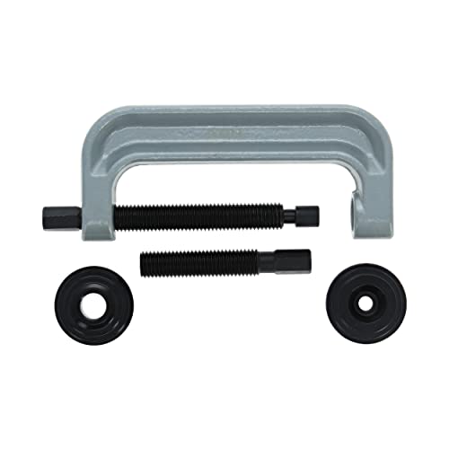ABN Extra Large Ball Joint Press Kit Wheel Bearing Press Kit - Universal Ball Joint Separator Tool and Removal Adapters