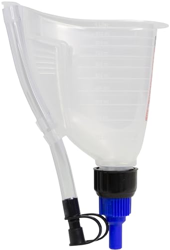 Hopkins FloTool 10704 Measu-Funnel with On/Off Spout, Black