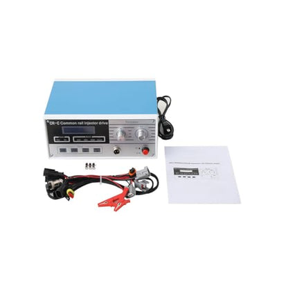 Common Rail Injector Tester CR-C Rail Injector Drive Fuel Injector Tester | CR Fuel Injector Cleaner Kit, Common Rail piezoelectric Injector Testers Car Fuel Injector Tester with 4 Test Range