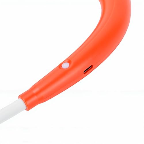 banapoy Neck Reading Light, Rechargeable 3 Color 9 Brightness Flicker Free Book Lamp, Hands Free Neck Lamp with Blue Light Reduction Heater 2000mAh Battery 50H for Reading Camping Travel