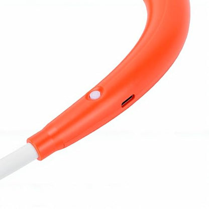 banapoy Neck Reading Light, Rechargeable 3 Color 9 Brightness Flicker Free Book Lamp, Hands Free Neck Lamp with Blue Light Reduction Heater 2000mAh Battery 50H for Reading Camping Travel