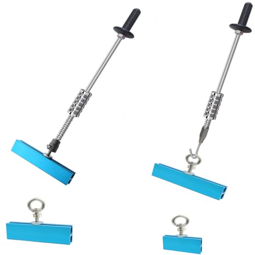 3Size Car Dent Puller Kit, Paintless Dent Repair Tools, Long-Reach | Durable Aluminum Alloy, with 2 O-Ring, For Cars, Motorcycles, Small-Large Dents, Fits Standard Slide Hammer & Hook, Reusable