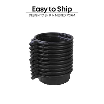 Groz 2 Gallon Oil Drain Pan with Anti-Spill Cap, HDPE Chemical-Resistant Construction, Large Spout for Easy Pouring, Stackable Design (41965) - size: 2 Gallon