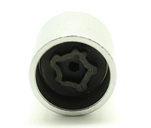TEMO 529 Wheel Lock Nut Screw Removal Key Anti-Theft Lugnut Socket S3056 for Vw Audi Vag Volkswagen Vehicles - size: Model 529 (1 Piece)