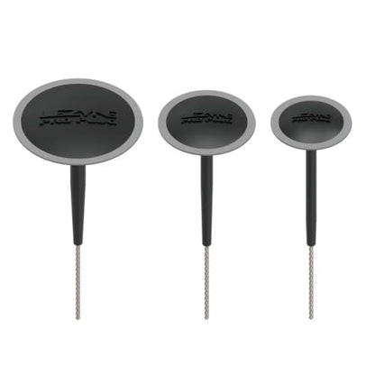 LEZYNE Tubeless Pro Plugs Bicycle Tire Repair Kit | 6-Plug Puncture Sealing System with Abrasive Scuffer Pads & Rubber Cement Adhesive, Bike Maintenance Set