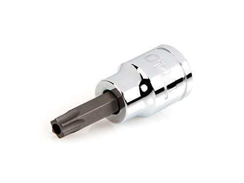 TEKTON 3/8 Inch Drive x TR40 Tamper-Resistant Torx Bit Socket | SHB17240 - size: TR40