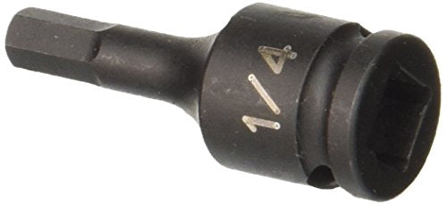Grey Pneumatic (1908F) 3/8" Drive x 1/4" Hex Driver Socket - style: 1/4" Hex Driver