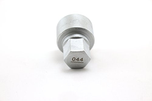 TEMO #44 Wheel Lock Lugnut Anti-Theft Lug Nut Screw Removal Socket Key S3055 for BMW Vehicles - size: #44