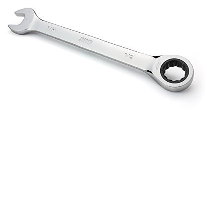 Jaeger 1/2 Inch Ratchet Wrench with 90-Tooth Ratcheting Precision and Hardened, Polished Steel - size: 1/2 Inch/SAE