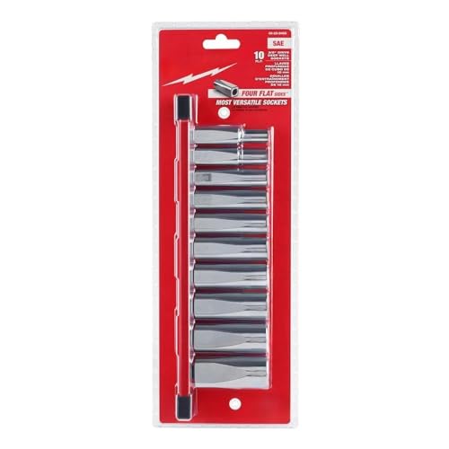 10pc 48-22-9405 for Milwaukee 3/8" Drive Deep Well SAE Socket Set - New