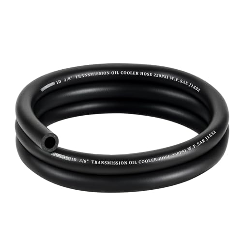 EVIL ENERGY 3/8" Transmission Oil Cooler Hose 5FT 250PSI SAE J1532 - size: 3/8 5FT
