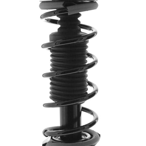 Detroit Axle - 2 Front Struts for 2012-2019 Nissan Versa Note, 2013 2014 2015 2016 2017 2018 Struts with Coil Spring Assembly Replacement Suspension - size: SR4572_SR4573/Pair