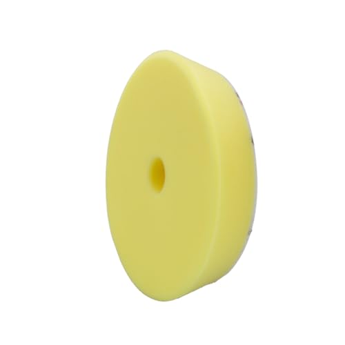 Maxshine 5” Universal High Pro Polishing Foam Pad – Compatible with DA & Rotary Polishers – Professional Detailing Pad for Swirl Removal & Gloss Clarity – Washable & Reusable – Hook & Loop Backing - size: 5", style: Polishing