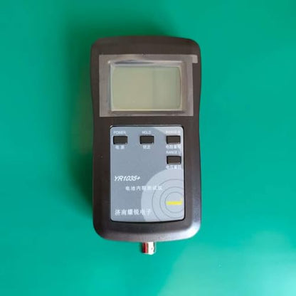 YR1035+ Digital Battery Internal Resistance Tester, LCD Display, Four-Wire Testing System with Probes and Clips (Combination 2) - color: Combination 2