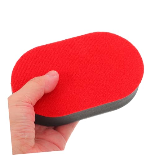 Holibanna Car Wax Applicator Pads and Tire Shine Brushes 4pcs Set Soft Sponge Cleaning Tools for Car Tire Polishing and Waxing Automotive Exterior Care