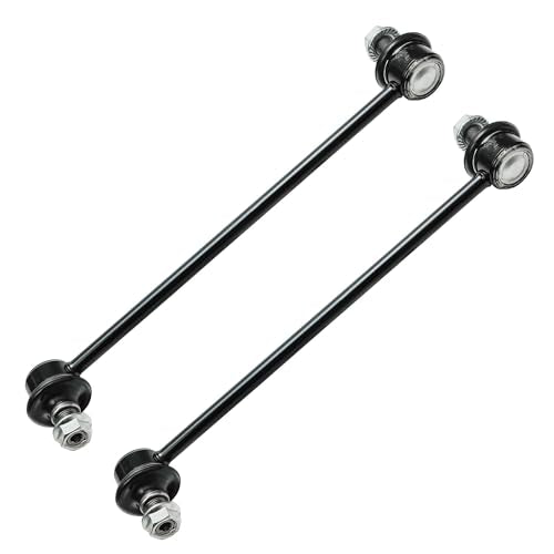Detroit Axle - 1.8L Front 4pc Struts Sway Bars for 14-19 Toyota Corolla, Struts & Coil Spring Sway Bars 2014 2015 2016 2017 2018 2019 Replacement Suspension Kit - size: 4QS47058/ sway kit