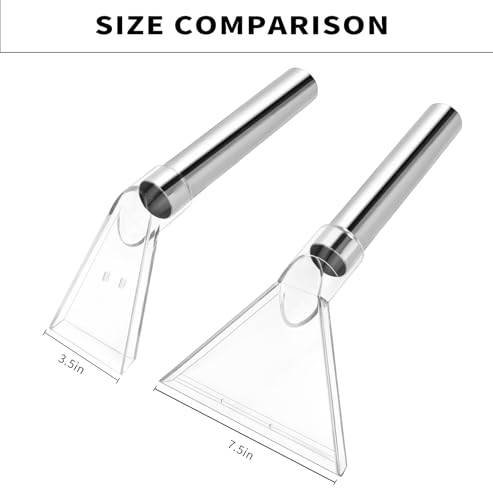 Shop Vac Extractor Attachments with 2-1/2" & 1-7/8" & 1-1/4" | Auto Detailing Vacuum Head Extraction Wet-Dry Vacuum Vac Extractor Attachment for Upholstery, Carpet, Car Detailing