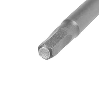 uxcell 10 Pcs H3 Magnetic Hex Head Screwdriver Bits, 1/4 Inch Hex Shank 3.94-inch Length S2 Power Tools - size: H3*100mm