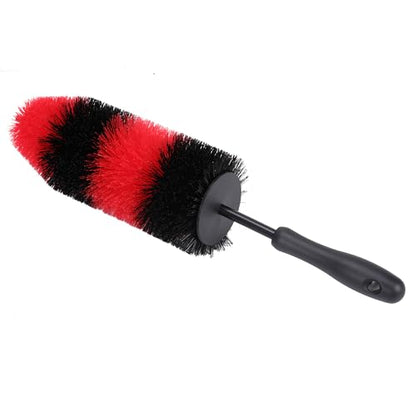 Long Wheel Brush Car Bendable Wash Tool Cleaning Brush Tire Rims Spokes