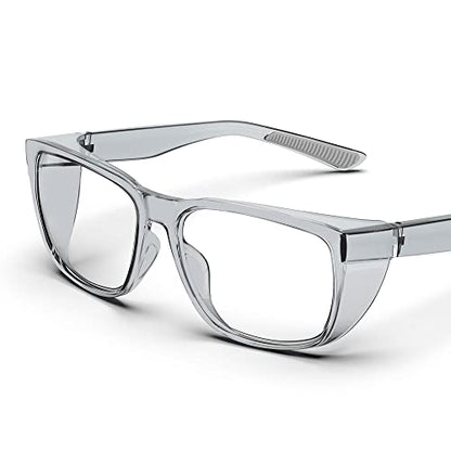 Safety Glasses Anti-Fog Goggles Protective Eyewear Anti Blue Light Protection Glasses For Women And Men - color: Grey