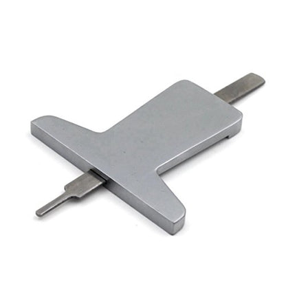 Tire Veins Tread Depth Gauge Depthometer Gage 0-50mm Vernier Caliper Measure 0.1mm Increments