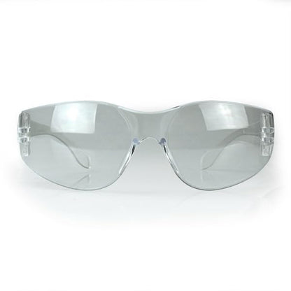 Radians Clear Safety Glasses, Scratch-Resistant, Wraparound, One Size - color: Clear, size: 1 Count (Pack of 1)