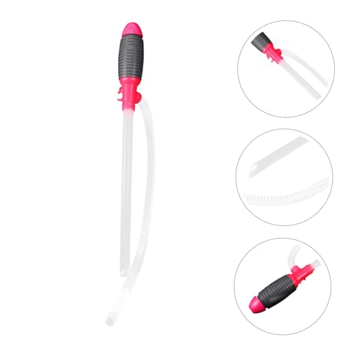 ibasenice Tool Kit Siphon Pump for Water Hose Transfer Pump Hand Pump Siphon Pump for Gas Siphon Oil Pump Manual Siphon Hose Manual Pump for Fish Plastic Car Oil Absorber