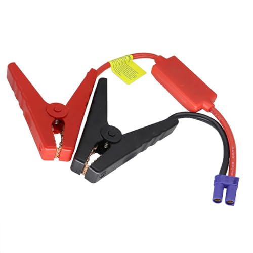 Jump Starter Cable Car Jump Starter with Clamps Booster Cable | Jump Starter Cable Car Jump Starter with Clamps Booster Cable with EC5 Plug Connector and Prevent Reverse Charge Module - color: Conventional type