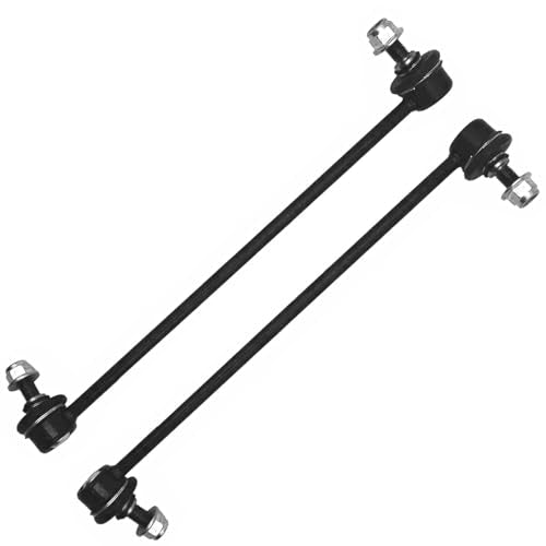 Detroit Axle - Front Struts Sway Bars for 2015-2019 Honda Fit 2 Struts with Coil Spring Assembly 2 Stabilizer Sway Bar End Links 2016 2017 2018 Replacement Suspension Kit - size: 4QS55141/Sway Kit