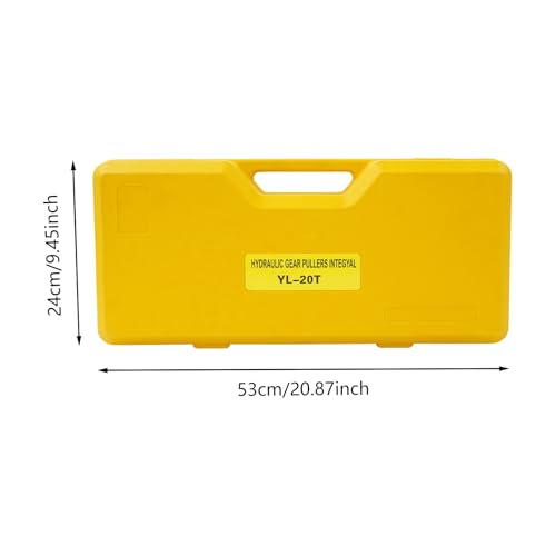 20T Hydraulic Gear Puller Set, 2 or 3 Jaws Wheel Bearing Puller Kit Pulling Separator with Carrying Case for Wheel Hubs Rotors Car Axles Pulleys Brake Drums