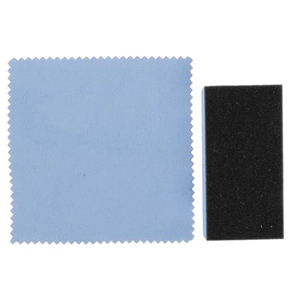 Zerodeko 1 Set Tire Dressing Applicator Sponge Kit Wax Pads with Polishing Cloth for Car Detailing Tire Shine Applicator for Glossy Finish Automotive Surfaces