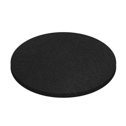 Oil Drain Splash Pad 1 Pcs 15 inch Diameter Oil Pan Splash Guard, Anti Splash Oil Drain Mat, No Splatter Oil Pad Fits Most Oil Drains - Round, Black - color: Round, size: 15"-1PCS